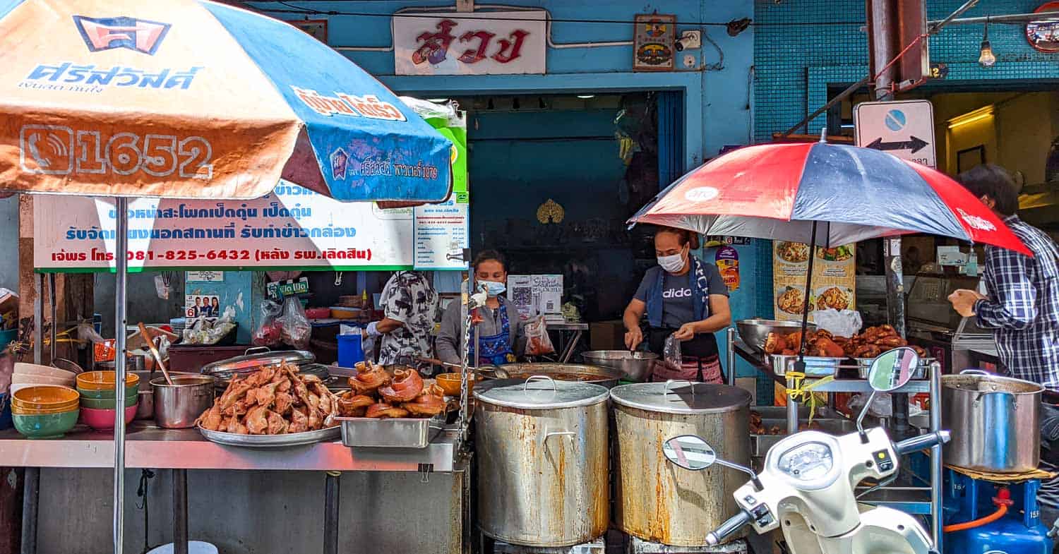 uk to thailand food costs